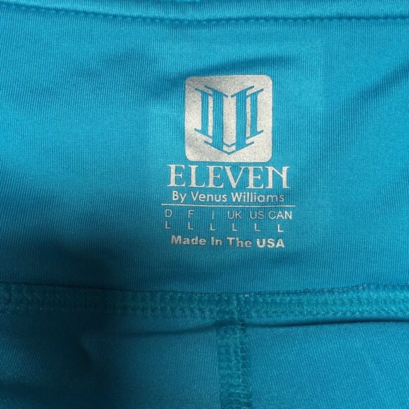 Eleven by Venus Williams Blue Floral Pleated Flutter Skirt Skort Large New $65 - Picture 4 of 8